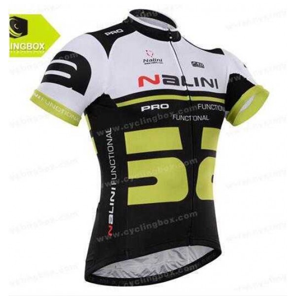 2016 Nalini Wielershirt Korte Mouw Geel