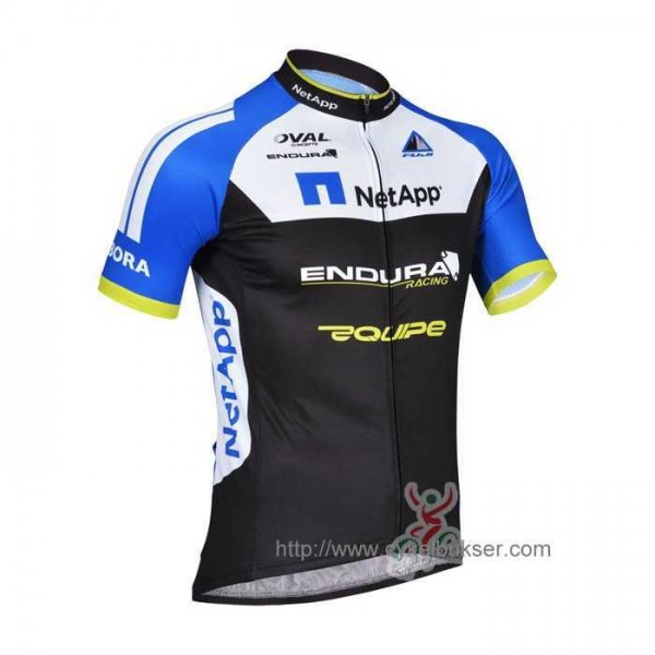 Teams Netapp Endura Wielershirt Met Korte Mouwen