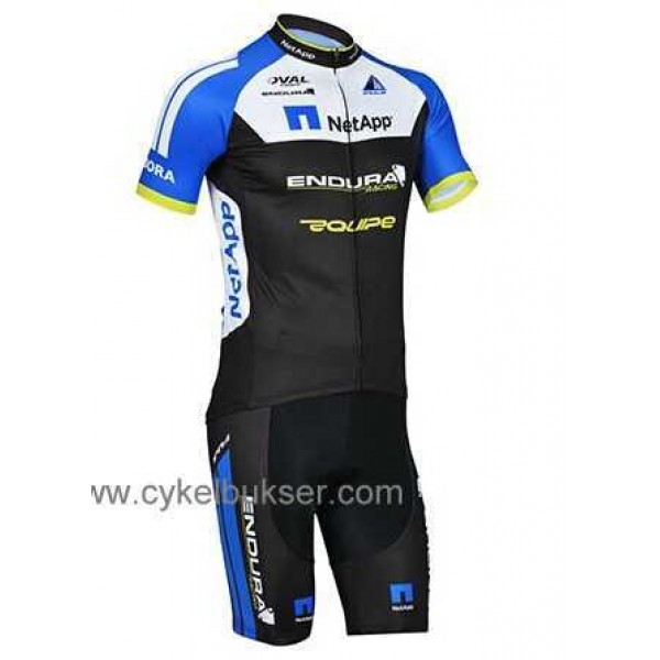 Teams Netapp Endura Wielerkleding Set Set Wielershirts Korte Mouw+Fietsbroek