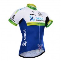2015 ORICA GreenEDGE Wielershirt Met Korte Mouwen 2015 ORICA GreenEDGE Wielershirt Met Korte Mouwen