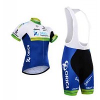 2015 ORICA GreenEDGE Fietskleding Set Fietsshirt Met Korte Mouwen+Korte Koersbroek 2015 ORICA GreenEDGE Fietskleding Set Fietsshirt Met Korte Mouwen+Korte Koersbroek