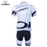 Orbea 2014 Wielerkleding Set Set Wielershirts Korte Mouw+Fietsbroek Wit Orbea 2014 Wielerkleding Set Set Wielershirts Korte Mouw+Fietsbroek Wit