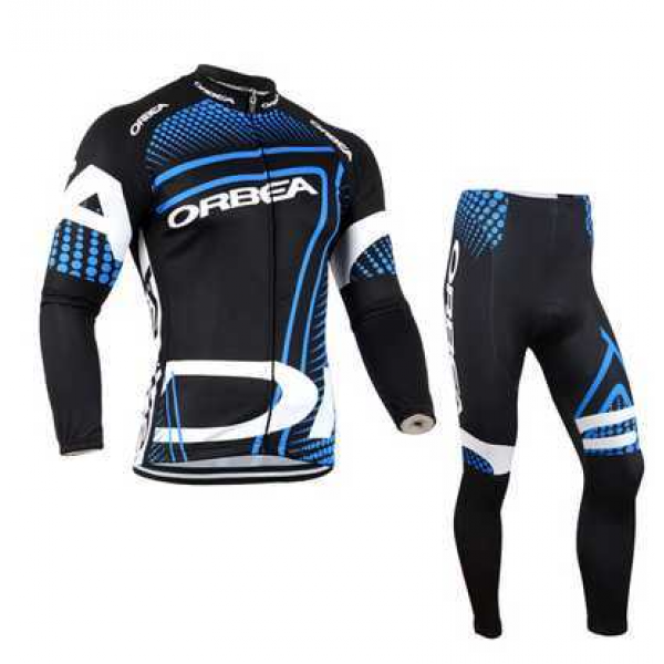 2014 Orbea Fietskleding Wielershirt Lange Mouw+Lange Fietsbroeken