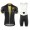 2016 Pinarello Fietskleding Set Fietsshirt Met Korte Mouwen+Korte Koersbroek Geel