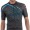 Pinarello Tour Wielershirt Korte Mouw Zwart Sky Blauw