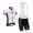 2016 Pinarello Fietskleding Set Fietsshirt Met Korte Mouwen+Korte Koersbroek Wit