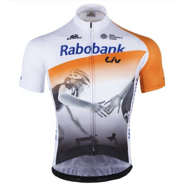 2016 RABOBANK Wielershirt Met Korte Mouwen