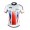 2016 SKY British Wielershirt Met Korte Mouwen Rood Wit