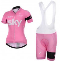 2015 Sky Dames Fietskleding Set Fietsshirt Met Korte Mouwen+Korte Koersbroek 2015 Sky Dames Fietskleding Set Fietsshirt Met Korte Mouwen+Korte Koersbroek