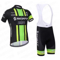 2016 SCOTT Pro Fietskleding Set Fietsshirt Korte Mouwen+Fietsbroek Bib Korte
