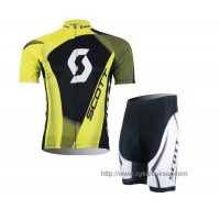 Scott RC Pro Wielerkleding Set Set Wielershirts Korte Mouw+Fietsbroek Groen Zwart Scott RC Pro Wielerkleding Set Set Wielershirts Korte Mouw+Fietsbroek Groen Zwart