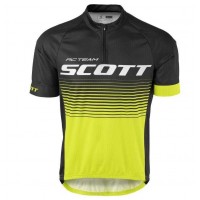 2016-2017 Scott RC Wielershirt Met Korte Mouwen Geel 2016-2017 Scott RC Wielershirt Met Korte Mouwen Geel