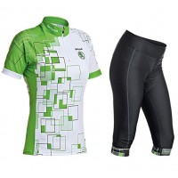 2016 SKODA Wielerkleding Set Wielershirt Korte+Broek Driekwart Dames