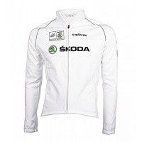 2016 SKODA Wielershirt Lange Mouwen Wit