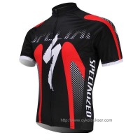 Specialized S-Work Wielershirt Met Korte Mouwen Zwart Rood Specialized S-Work Wielershirt Met Korte Mouwen Zwart Rood