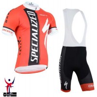 2015 Specialized Fietskleding Set Fietsshirt Met Korte Mouwen+Korte Koersbroek