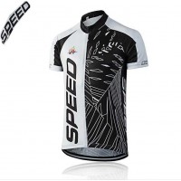 2016 Speed Wielershirt Met Korte Mouwen Zwart Wit 2016 Speed Wielershirt Met Korte Mouwen Zwart Wit