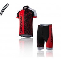 2016 Speed Fietskleding Korte Mouw+Fietsbroeken Korte Rood Zwart 2016 Speed Fietskleding Korte Mouw+Fietsbroeken Korte Rood Zwart