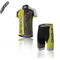 2016 Speed Fietskleding Korte Mouw+Fietsbroeken Korte Gele Zwart 2016 Speed Fietskleding Korte Mouw+Fietsbroeken Korte Gele Zwart