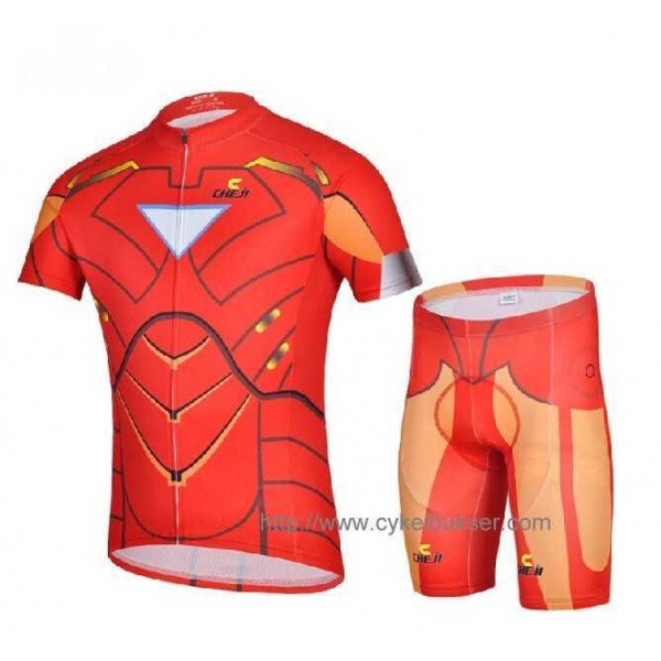 Ironman 2014 Wielerkleding Set Wielershirts Korte Mouw+Fietsbroek