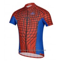 Spider-Man Wielershirt Met Korte Mouwen Rood Blauw