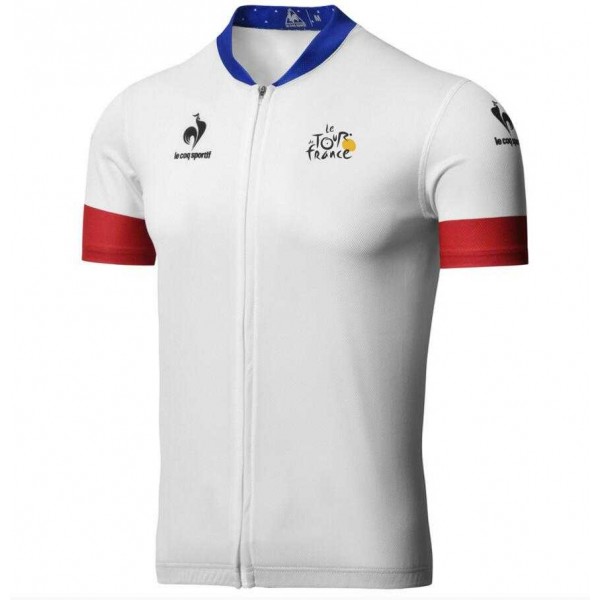 2015 Tour De France Wielershirt Met Korte Mouwen Wit