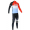 2014 Trek Factory Racing Fietskleding Wielershirt Lange Mouw+Lange Fietsbroeken Rood Wit