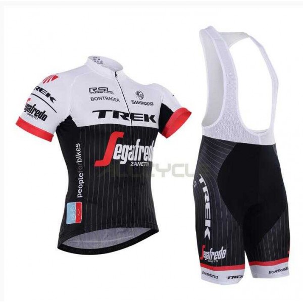 2016 TREK Pro Fietskleding Set Fietsshirt Met Korte Mouwen+Korte Koersbroek