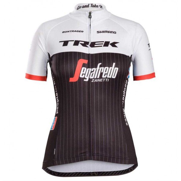 2016 TREK SEGAFREDO RACING TEAM Wielershirt Korte Mouw Dames