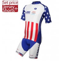 2016 UHC Fietskleding Set Fietsshirt Met Korte Mouwen+Korte Koersbroek 2016 UHC Fietskleding Set Fietsshirt Met Korte Mouwen+Korte Koersbroek
