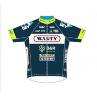 2017 Wanty Wielershirt Met Korte Mouwen