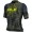 Ale Graphics PRR Sunset-Zwart Geel Wielershirt Korte Mouw