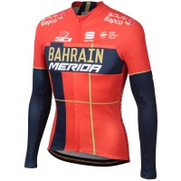 Team Bahrain Merida 2019 Wielershirt Lange Mouw Team Bahrain Merida 2019 Wielershirt Lange Mouw