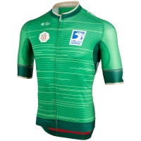 UAE Tour 2019 Green Wielershirt Korte Mouw UAE Tour 2019 Green Wielershirt Korte Mouw