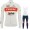 Fietskleding Profteams Trek Segafredo 2022 Pro Wielerkleding Fietsshirt Lange Mouw+Lange Fietsbroek Bib vjStT